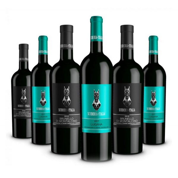 Scuderia Italia - Pack of 6 Mixed Bottles - Italy - Red Wines - Luxury Limited Edition