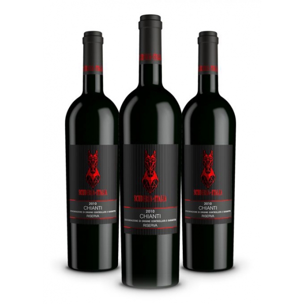 Scuderia Italia - Pack of 3 Chianti Riserva D.O.C.G. Bottles  - Italy - Red Wines - Luxury Limited Edition