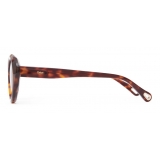 Chloé - Osco Cat-Eye Sunglasses for Women in a Bio-based Material - Havana Purple - Chloé Eyewear