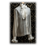 Nicolao Atelier - Historic Cut Silk Shirt - Man - Shirt - Made in Italy - Luxury Exclusive Collection