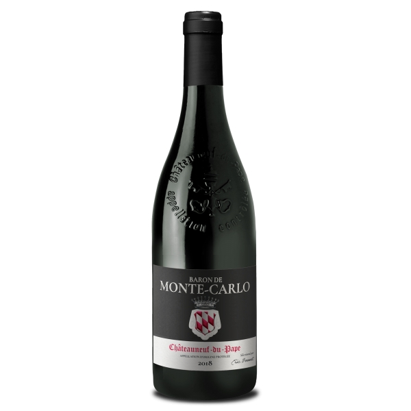 Baron de Monte-Carlo - Châteauneuf-du-Pape - Red Wine - Luxury Limited Edition - 750 ml