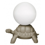 Qeeboo - Turtle Carry Lamp - Tortora - Lampada Qeeboo by Marcantonio - Illuminazione - Casa