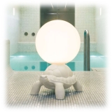 Qeeboo - Turtle Carry Lamp - Dove Grey - Qeeboo Lamp by Marcantonio - Lighting - Home