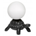Qeeboo - Turtle Carry Lamp - Nero - Lampada Qeeboo by Marcantonio - Illuminazione - Casa