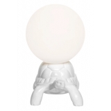 Qeeboo - Turtle Carry XS Lamp - White - Qeeboo Lamp by Marcantonio - Lighting - Home