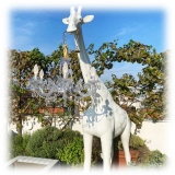 Qeeboo - Giraffe in Love M Outdoor - Nero - Lampadario Qeeboo by Marcantonio - Illuminazione - Casa