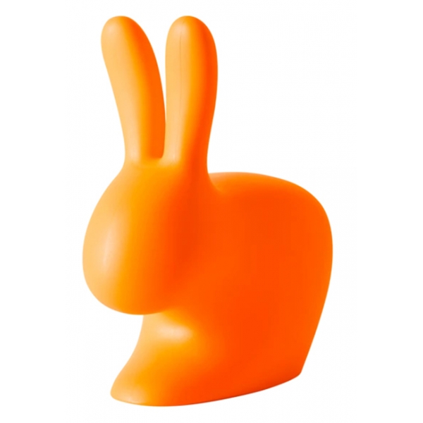 Qeeboo - Rabbit Chair Baby - Arancione Brillante  - Sedia Qeeboo by Stefano Giovannoni - Arredo - Casa
