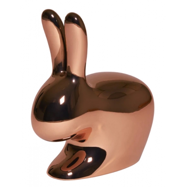 Qeeboo - Rabbit Chair Baby Metal Finish - Copper - Qeeboo Chair by Stefano Giovannoni - Furnishing - Home