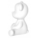 Qeeboo - Teddy Boy Lamp with Rechargeable Led - White - Qeeboo Free Standing Lamp by Stefano Giovannoni - Lighting - Home