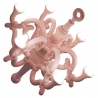 Qeeboo - Fallen Chandelier XL - Powder Pink - Qeeboo Chandelier by Studio Job - Lighting - Home