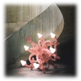Qeeboo - Fallen Chandelier XL - Powder Pink - Qeeboo Chandelier by Studio Job - Lighting - Home