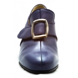 Nicolao Atelier - Shoe '700 - Man Blue Color - Shoe - Made in Italy - Luxury Exclusive Collection