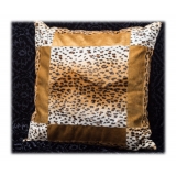 Nicolao Atelier - Silk Velvet Pillow - Pillow - Made in Italy - Luxury Exclusive Collection