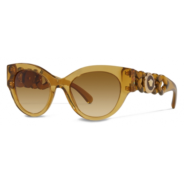Versace - Sunglasses Medusa Chain - Yellow - Sunglasses - Versace Eyewear