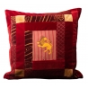 Nicolao Atelier - Cuscino Patchwork in Tessuto Rubelli - Leone Rosso - Cuscini - Made in Italy - Luxury Exclusive Collection