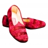 Nicolao Atelier - Furlana Slipper Venezia in Velvet - Burgundy - Shoe - Made in Italy - Luxury Exclusive Collection