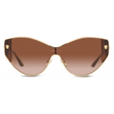 Versace - Sunglasses Medusa Chic Shield - Brown - Sunglasses - Versace Eyewearar