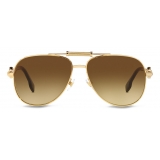 Versace - Occhiale da Sole Medusa Polis - Oro - Occhiali da Sole - Versace Eyewear