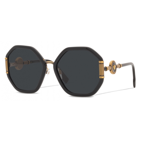 Versace - Sunglasses Medusa Polis - Black - Sunglasses - Versace Eyewear