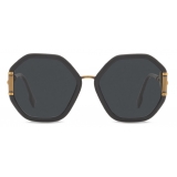 Versace - Occhiale da Sole Polis Additional Fit - Nero - Occhiali da Sole - Versace Eyewear