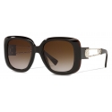 Versace - Occhiale da Sole Safety Pin - Nero - Occhiali da Sole - Versace Eyewear