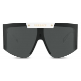 Versace - Occhiale da Sole Shield Medusa Icon - Bianco - Occhiali da Sole - Versace Eyewear