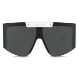 Versace - Sunglasses Shield Medusa Icon - White - Sunglasses - Versace Eyewear