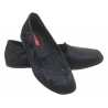 Nicolao Atelier - Furlana Slipper in Damask - Black Color Man - Shoe - Made in Italy - Luxury Exclusive Collection