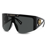 Versace - Occhiale da Sole Shield Medusa Icon - Nero - Occhiali da Sole - Versace Eyewear