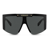 Versace - Sunglasses Shield Medusa Icon - Black - Sunglasses - Versace Eyewear