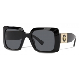Versace - Sunglasses Square Medusa Stud - Black - Sunglasses - Versace Eyewear