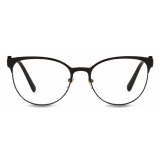 Versace - Optical Glasses Medusa Enamel with Optical Glass - Black - Optical Glasses - Versace Eyewear