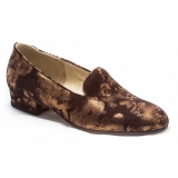 Nicolao Atelier - Slipper Shoe - Woman Brown Color - Shoe - Made in Italy - Luxury Exclusive Collection