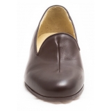 Nicolao Atelier - Calzatura Pantofola - Donna Colore Nero - Calzatura - Made in Italy - Luxury Exclusive Collection