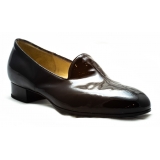 Nicolao Atelier - Slipper Shoe - Man Black Color (Varnish) - Shoe - Made in Italy - Luxury Exclusive Collection