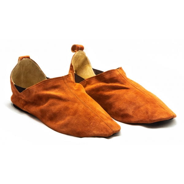 Nicolao Atelier - Man Shoe - Medieval Style (Suede) - Shoe - Made in Italy - Luxury Exclusive Collection