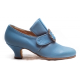 Nicolao Atelier - Calzatura ‘700 - Donna Colore Azzurro - Calzatura - Made in Italy - Luxury Exclusive Collection