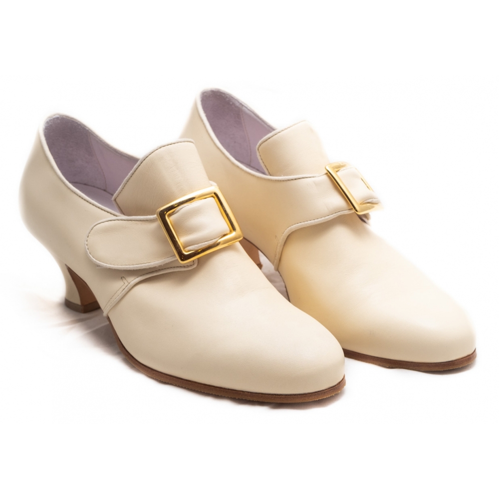 Nicolao Atelier - Shoe '700 - Woman Beige Color - Shoe - Made in Italy ...