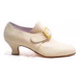Nicolao Atelier - Shoe '700 - Woman Beige Color - Shoe - Made in Italy - Luxury Exclusive Collection