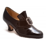 Nicolao Atelier - Shoe '700 - Woman Black Color (Varnish) - Shoe - Made in Italy - Luxury Exclusive Collection