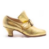Nicolao Atelier - Shoe '700 - Woman Gold Color - Shoe - Made in Italy - Luxury Exclusive Collection