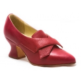 Nicolao Atelier - Shoe '700 - Woman Red Color (Calf) - Shoe - Made in Italy - Luxury Exclusive Collection