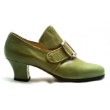 Nicolao Atelier - Calzatura ‘700 - Donna Colore Verde - Calzatura - Made in Italy - Luxury Exclusive Collection