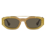 Versace - Occhiale da Sole Medusa Biggie - Marrone - Occhiali da Sole - Versace Eyewear