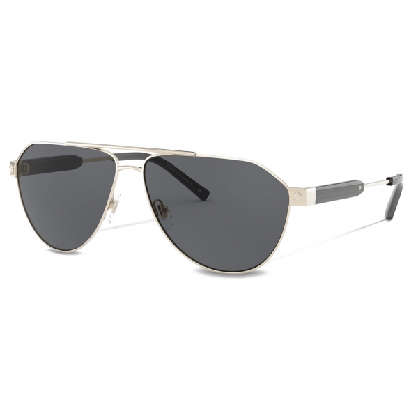 Versace - Sunglasses Pilot Acanthus - Grey - Sunglasses - Versace Eyewear