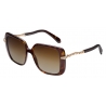 Bulgari - Serpenti - Occhiali da Sole Viper con Montatura Quadrati in Acetato - Nero Oro - Occhiali da Sole - Bulgari Eyewear