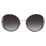 Bulgari - B.Zero1 Round Metal Sunglasses - Black Gold - B.Zero1 Collection - Sunglasses - Bulgari Eyewear