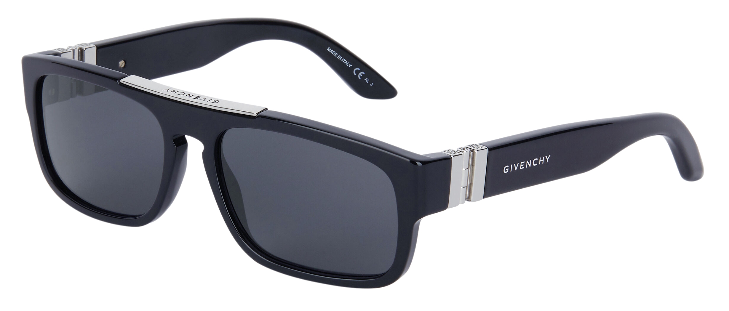 Givenchy - GV Hinge Unisex Sunglasses in Acetate - Black 
