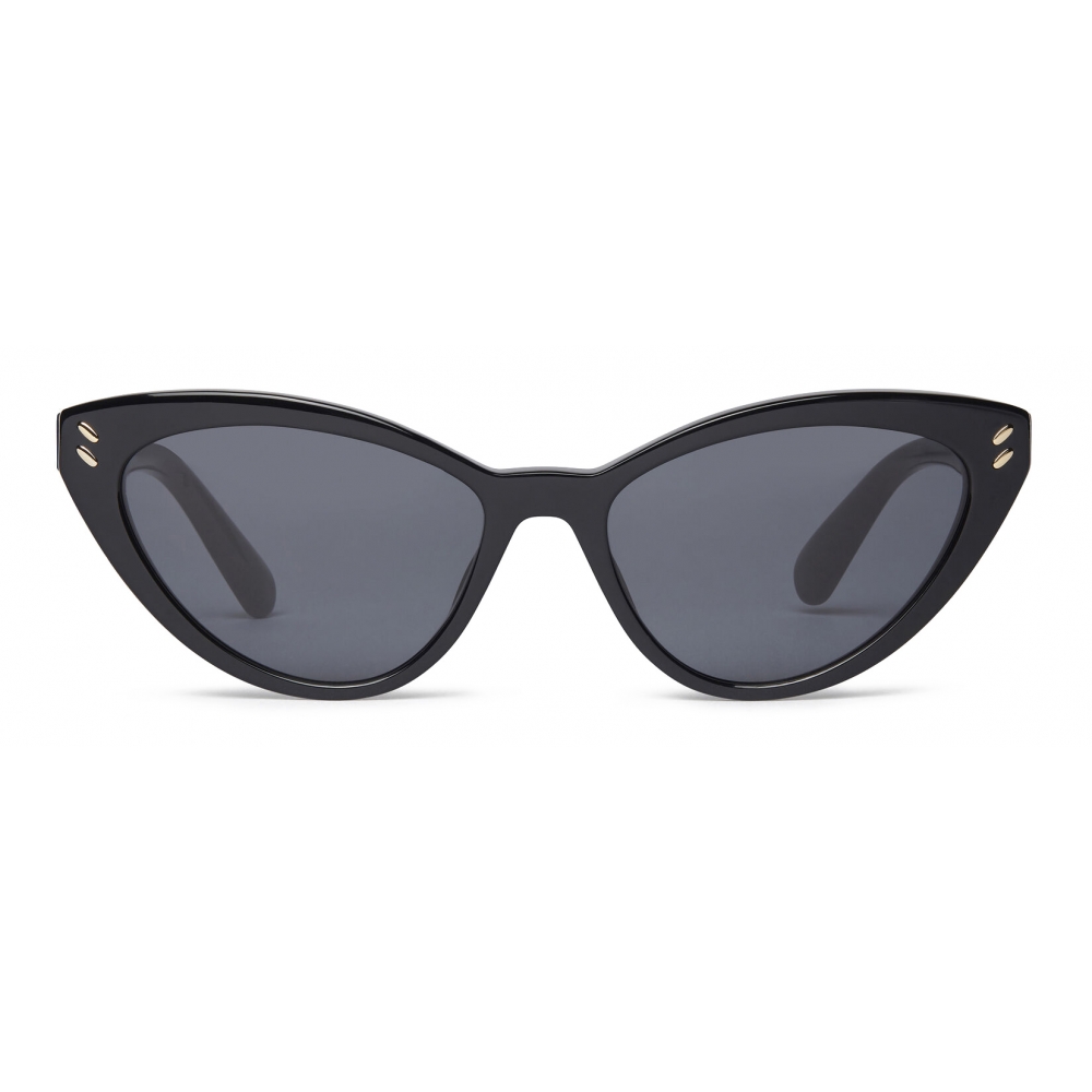 Stella McCartney - Cat-Eye Sunglasses - Shiny Black - Sunglasses - Stella  McCartney Eyewear