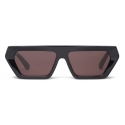 Stella McCartney - Bold Geometric Sunglasses - Shiny Black - Sunglasses - Stella McCartney Eyewear